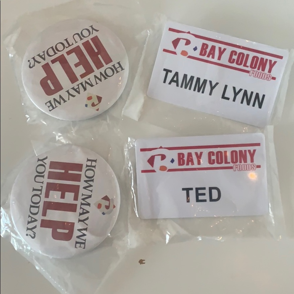 Ted name tags